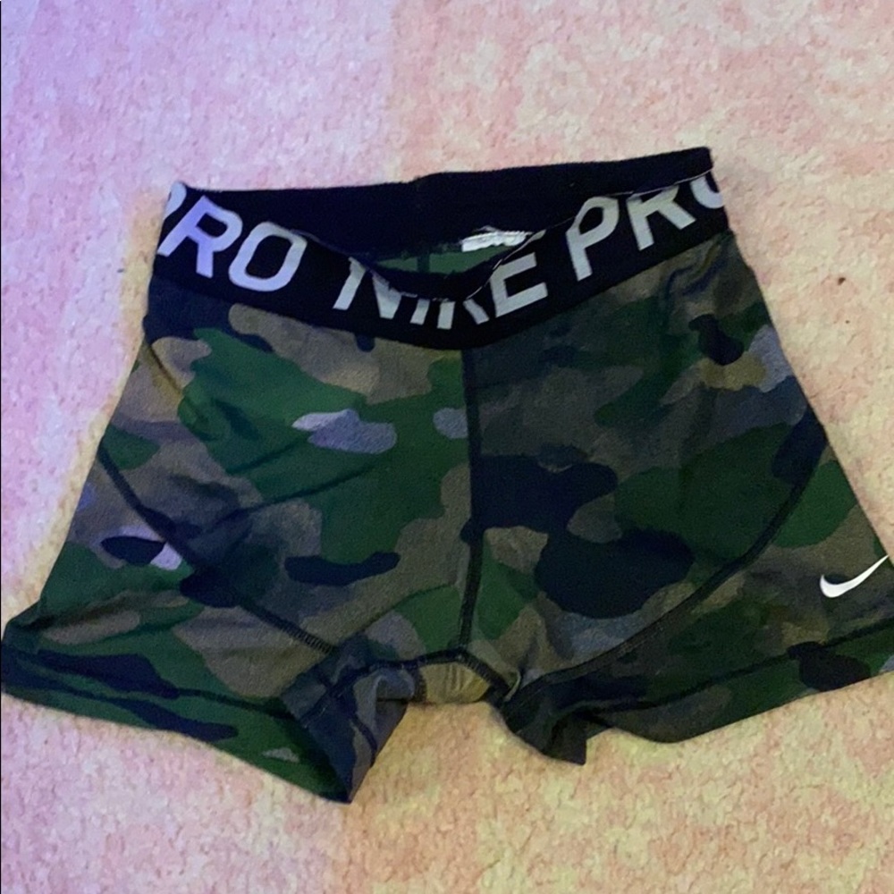 Army Print Nike Pros